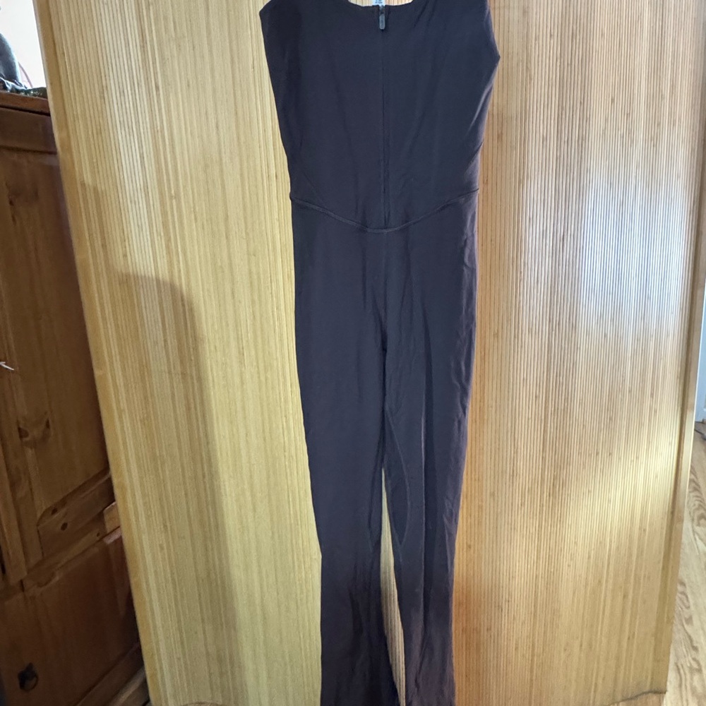 Lululemon Align Zip Front Bodysuit- Espresso - Picture 2 of 8